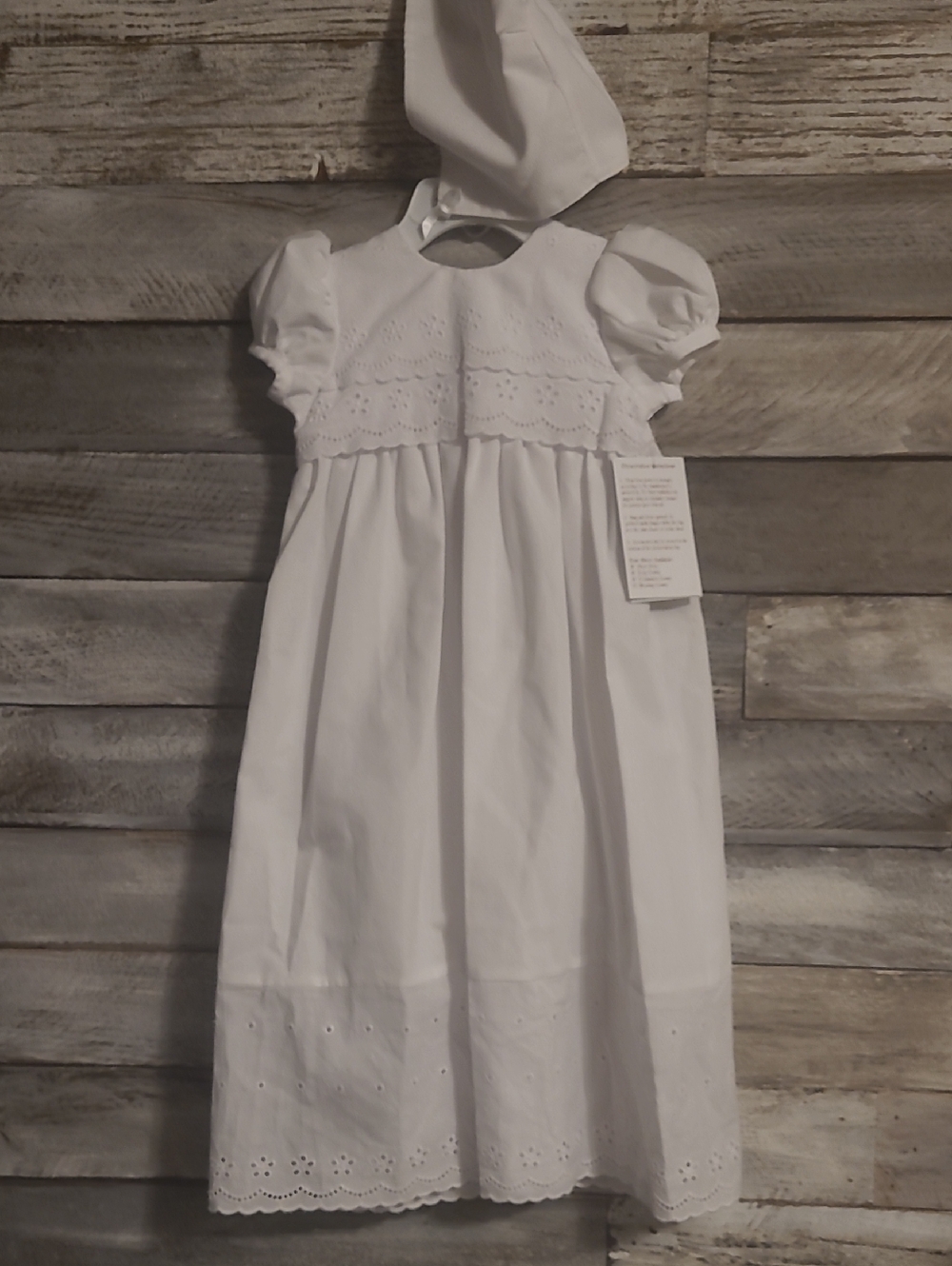 Little Things Mean a Lot Christenning Gown